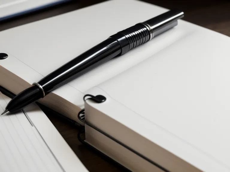 A notebook with handwritten Italian grammar notes and a pen.