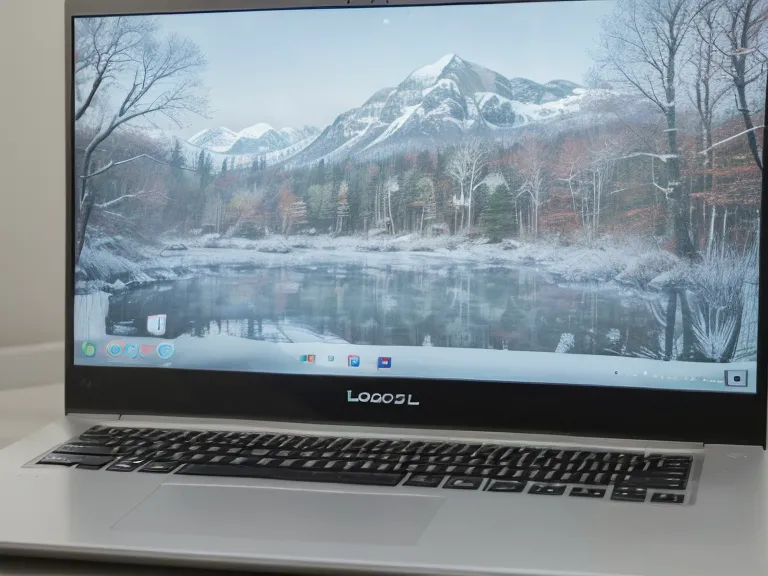 A close-up of a virtual language classroom on a laptop screen with handwritten notes.