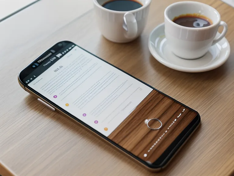 A smartphone showing a language lesson next to a cannoli on a cafe table.